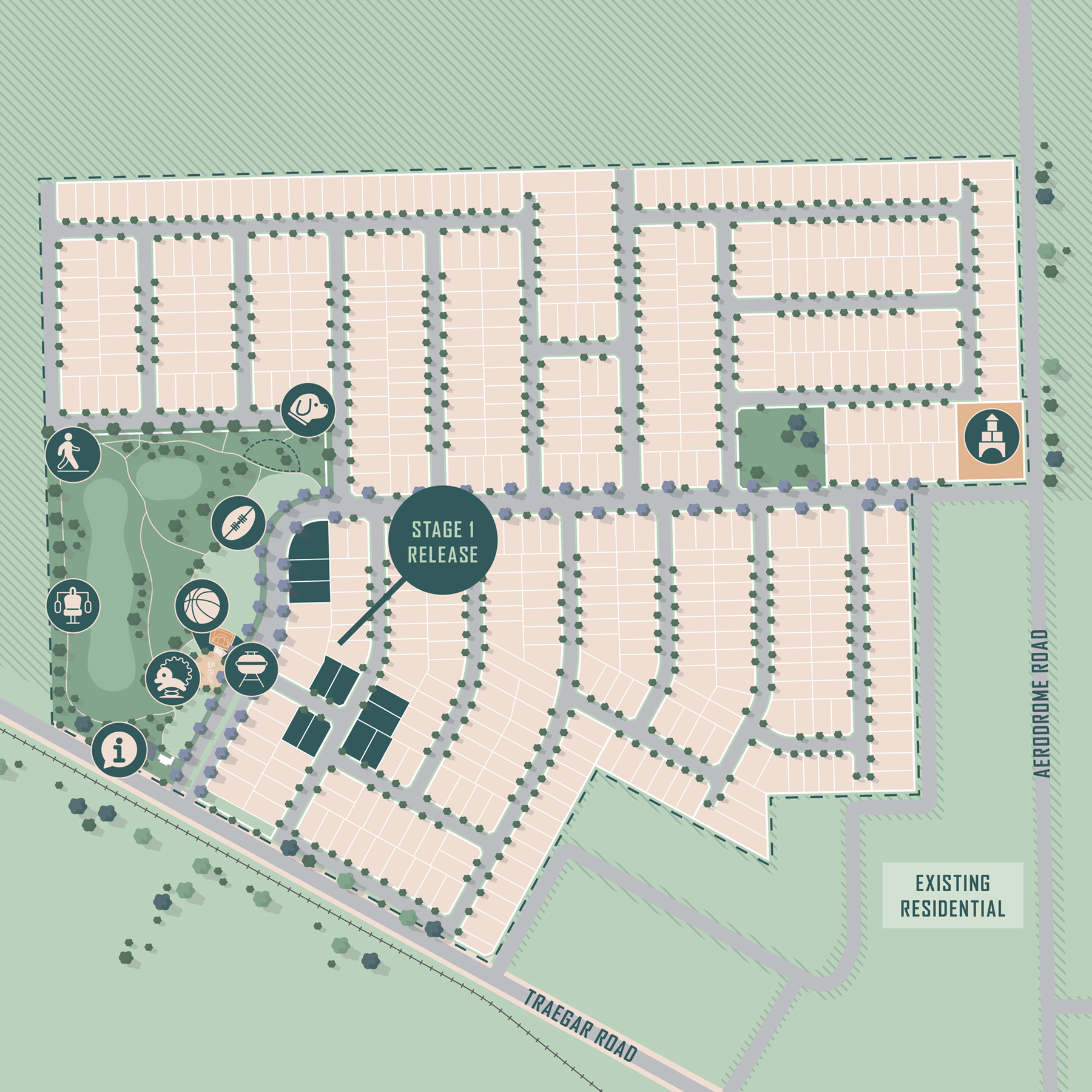 Land for Sale Stage 1 Masterplan Gracewood Mallala